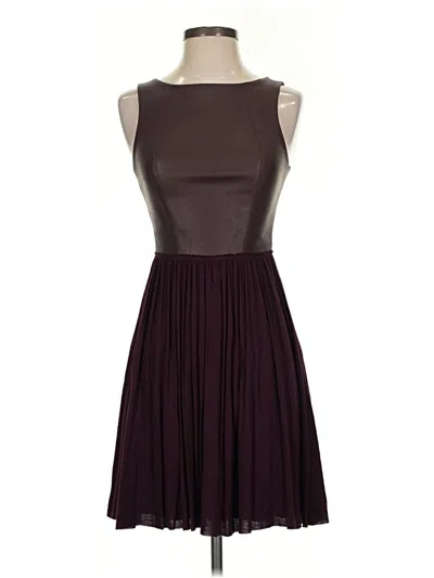 Pre-owned Bailey44 Cocktail Dress In Burgundy