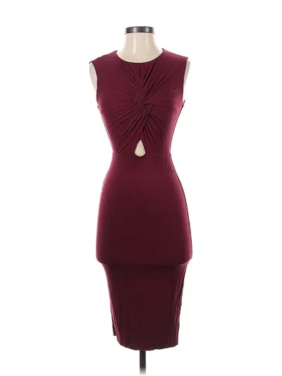 Pre-owned Bailey44 Cocktail Dress In Burgundy