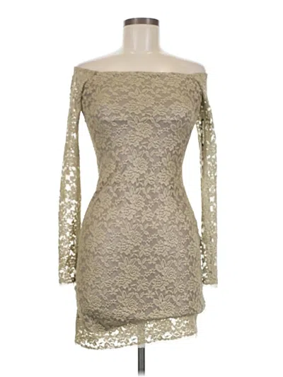 Pre-owned Bailey44 Cocktail Dress In Tan