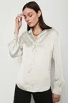 Bailey44 Dasha Long Sleeve Blouse In Crã¨me In Multi