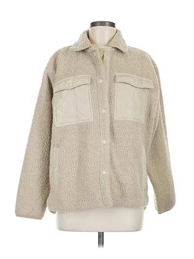 Pre-owned Bailey44 Faux Fur Jacket In Ivory