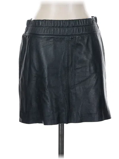 Pre-owned Bailey44 Faux Leather Skirt In Black