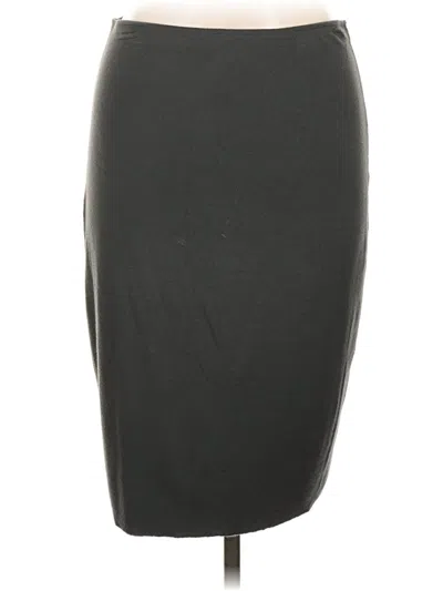 Pre-owned Bailey44 Faux Leather Skirt In Black