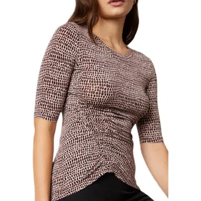 Bailey44 Francis Top In Snake In Gray