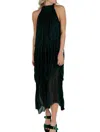 Bailey44 Halter Neckline Dress In Green In Green