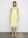 Bailey44 Leilani Feather Slip Dress In Mimosa In Multi