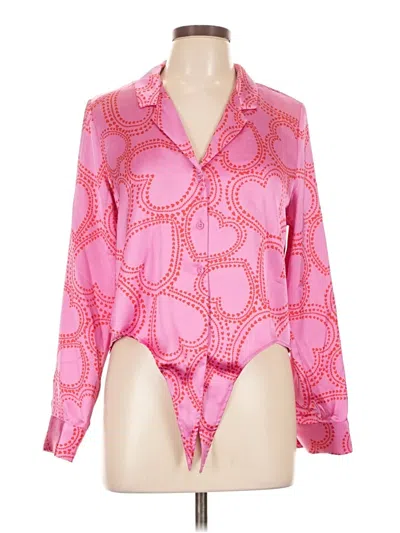 Bailey44 Long Sleeve Blouse In Pink