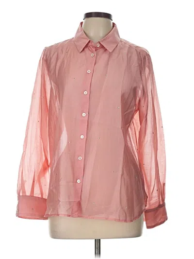 Pre-owned Bailey44 Long Sleeve Blouse In Pink