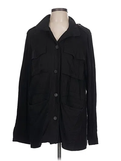 Pre-owned Bailey44 Long Sleeve Polo Shirt In Black
