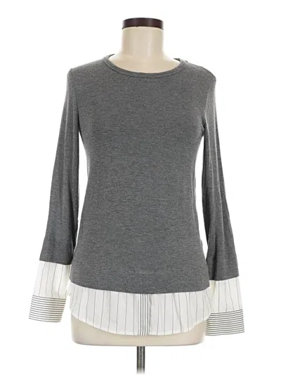 Pre-owned Bailey44 Long Sleeve T-shirt In Gray