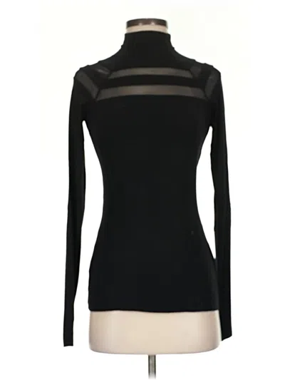 Pre-owned Bailey44 Long Sleeve Turtleneck In Black