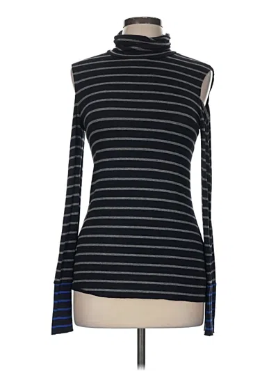 Pre-owned Bailey44 Long Sleeve Turtleneck In Black