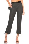 BAILEY44 RASPUTIN CROPPED PANT IN BLACK & ANTHRACITE