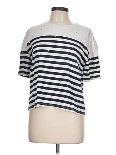 Pre-owned Bailey44 Short Sleeve T-shirt In Silver