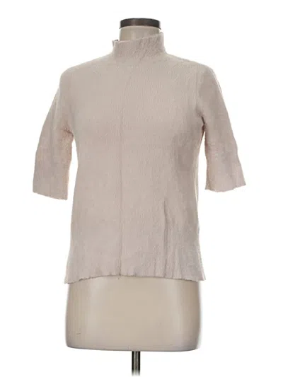 Pre-owned Bailey44 Short Sleeve Turtleneck In Tan