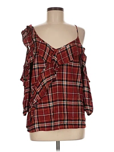 Pre-owned Bailey44 Sleeveless Blouse In Burgundy