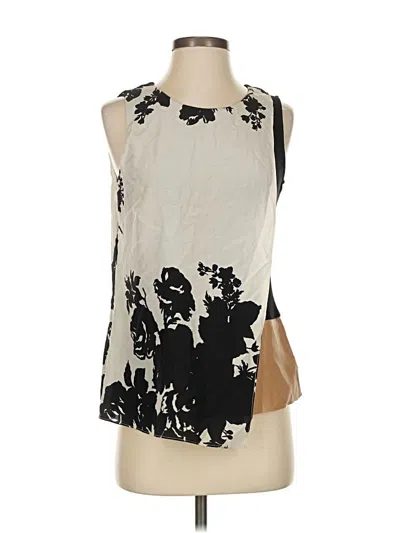 Pre-owned Bailey44 Sleeveless Blouse In White