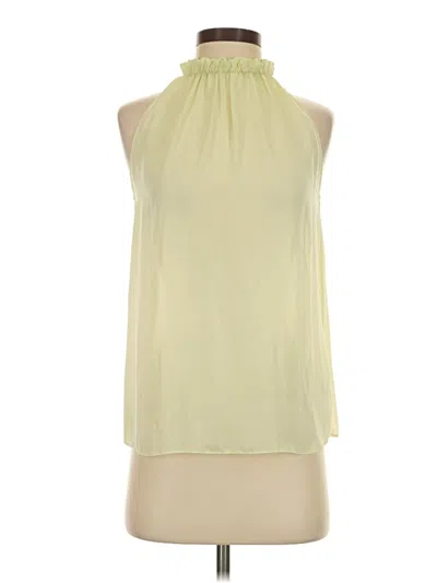 Pre-owned Bailey44 Sleeveless Blouse In Yellow