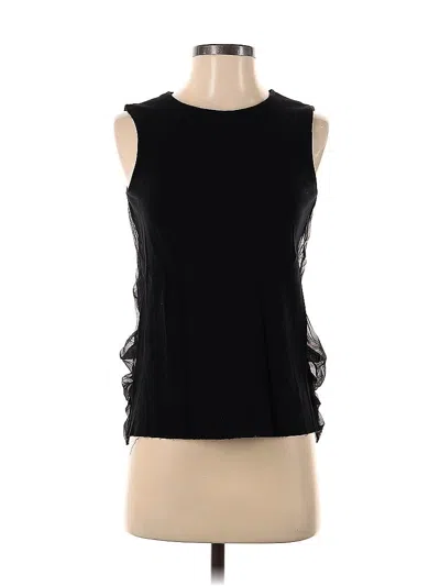 Pre-owned Bailey44 Sleeveless Top Black Boatneck Tops