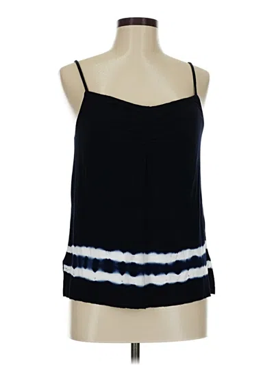 Pre-owned Bailey44 Sleeveless Top Black Halter Neckline Tops