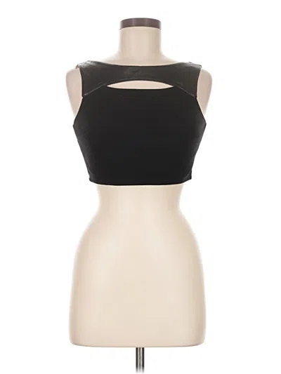 Pre-owned Bailey44 Sleeveless Top Black Strapless Neckline Tops