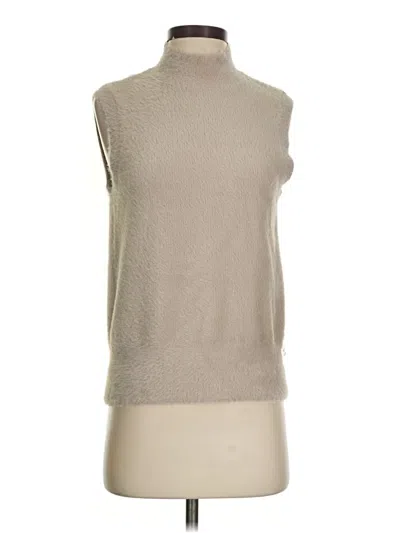 Pre-owned Bailey44 Sleeveless Top Gray High Neck Tops