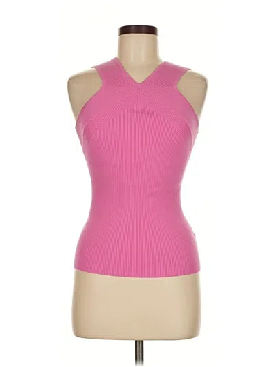 Pre-owned Bailey44 Sleeveless Top Pink Halter Neckline Tops