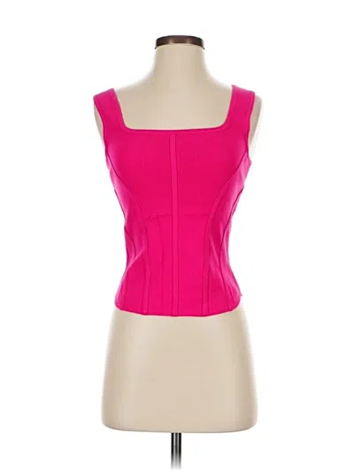 Pre-owned Bailey44 Sleeveless Top Pink Sweetheart Neckline Tops