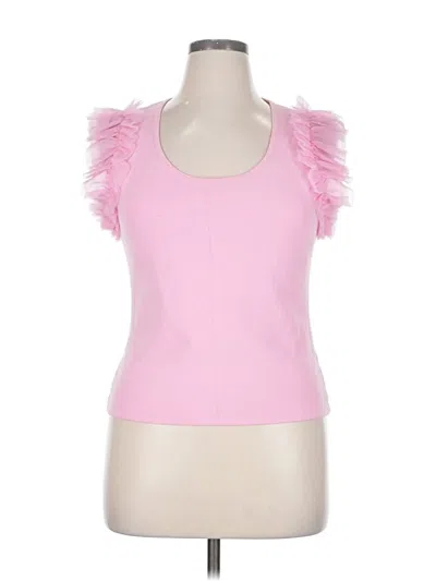 Pre-owned Bailey44 Sleeveless Top Pink Sweetheart Neckline Tops