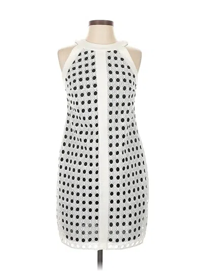 Pre-owned Bailey44 Sleeveless Top White Halter Neckline Tops