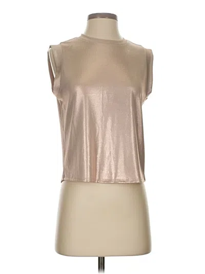 Pre-owned Bailey44 Sleeveless T-shirt In Gold