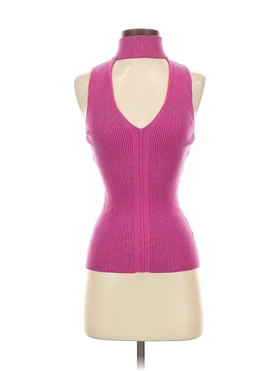 Pre-owned Bailey44 Sleeveless Turtleneck In Pink