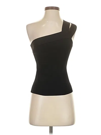 Pre-owned Bailey44 Tank Top Black One Shoulder Neckline Tops