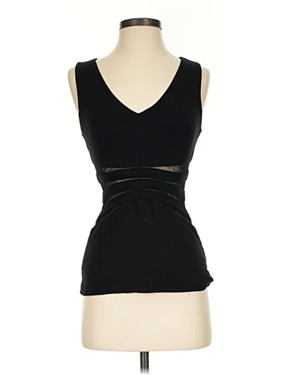 Pre-owned Bailey44 Tank Top Black Strapless Neckline Tops