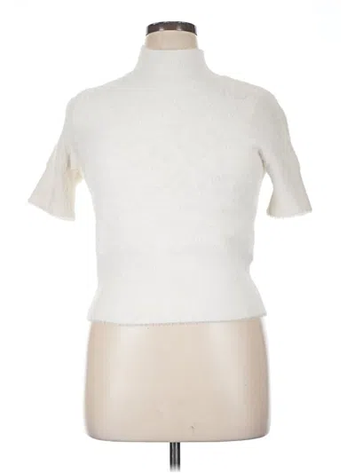 Pre-owned Bailey44 Turtleneck Sweater In White