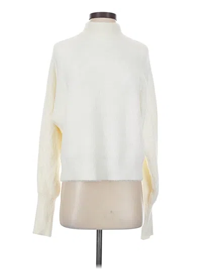 Pre-owned Bailey44 Turtleneck Sweater In White