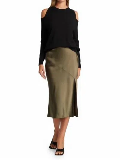 Bailey44 Veronique Cold Shoulder Sweater In Black