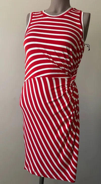 Bailey44 Women's Nicole Stripe Midi Dress In Red/white