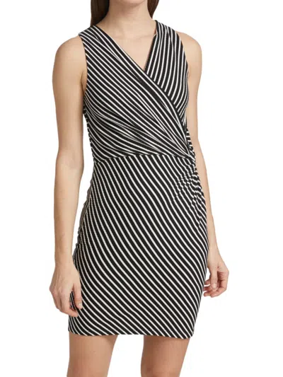 Bailey44 Women's Tiva Striped Sheath Dress In Black White