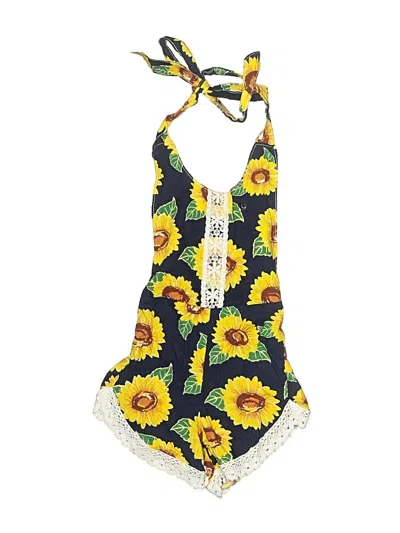 Pre-owned Bailey's Blossoms Babies' Dress In Yellow