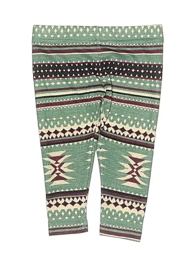 Pre-owned Bailey's Blossoms Babies' Leggings In Green