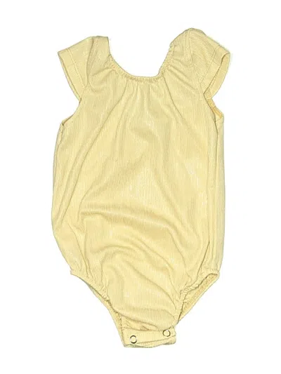 Pre-owned Bailey's Blossoms Kids' Leotard In Yellow