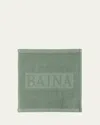 Baina Agnes Face Cloth In Sage