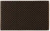 Baina Brown & Black Beppu Bath Mat In Tabac / Noir