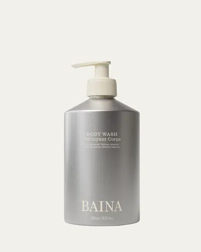 Baina Ebon Veil Body Wash, 16.9 Oz. In Gray