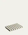 Baina Echo Bath Mat, 19" X 31" In Caper And Chalk