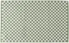 Baina Green & White Beppu Bath Mat In Sage / Chalk