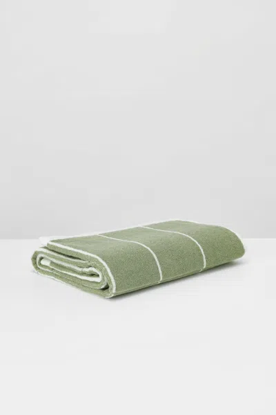 Baina Miles Bath Sheet In Green