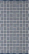 Baina Navy & Gray Willis Pool Towel