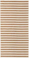 Baina Off-white & Orange Franklin Bath Towel In Fuyu / Chalk